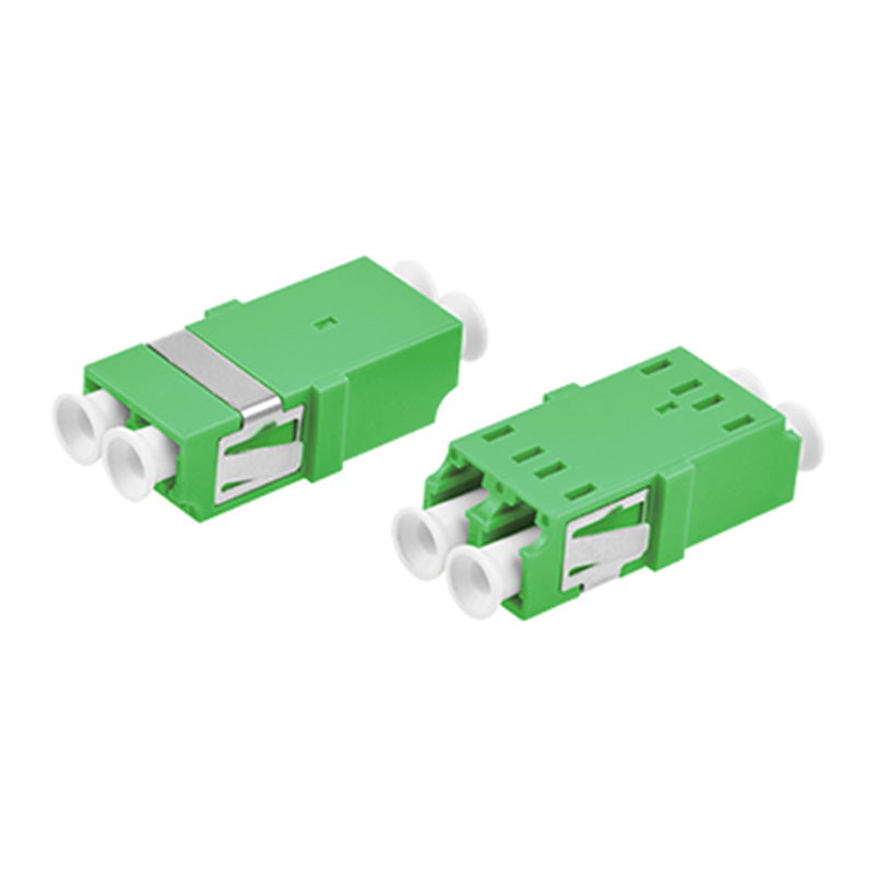 LC APC DX One-piece Adapter Without Flange