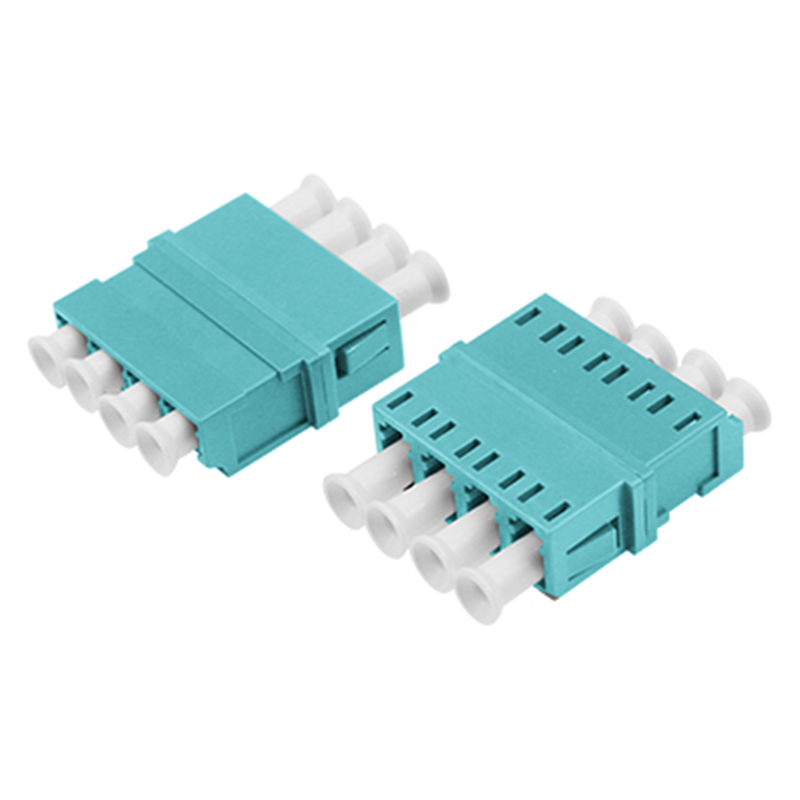 LC OM3 QUAD Asymmetric Welding Adapter Without Flange