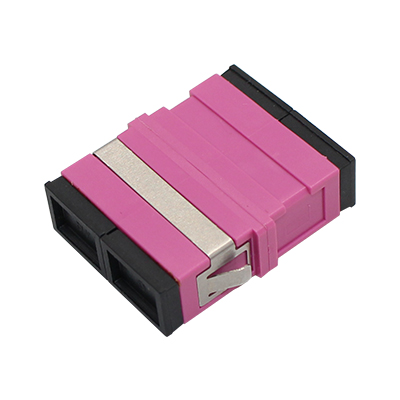 SC OM4 DX Adapter Without Flange