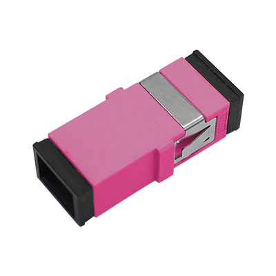 SC OM4 SX Adapter Without Flange