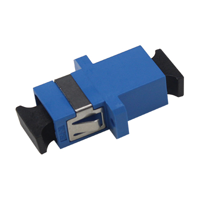 SC UPC SX Adapter With Flange